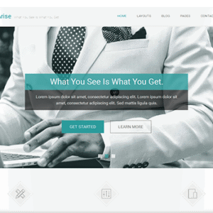 Arise - Best free Responsive & Business WordPress Theme