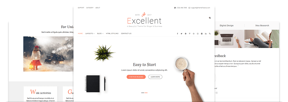 Excellent Free - Best Free Responsive & Excellent WordPress Theme