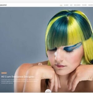 Otography Free - Modern design and coding Free WordPress Photography Theme.